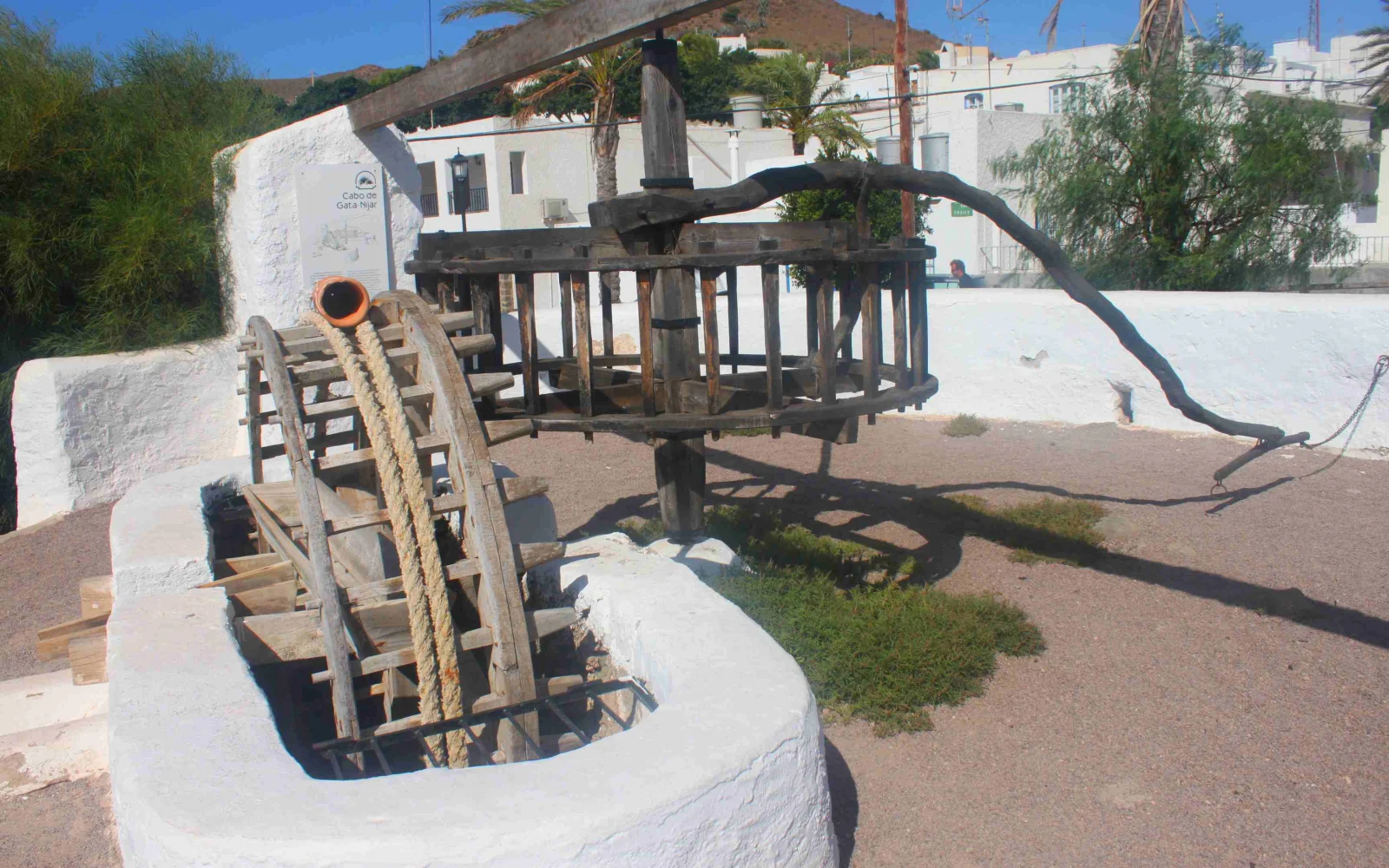 Noria tradicional del Pozo de los Frailes
